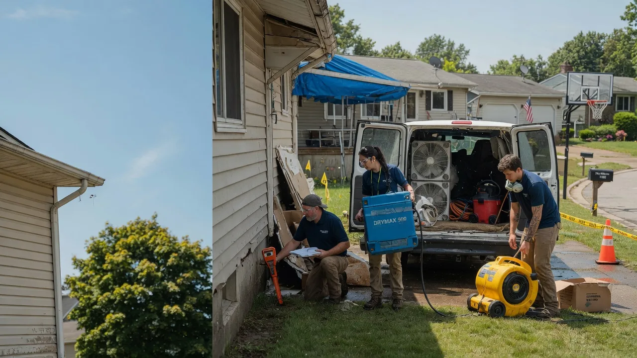 Ceiling Leak Cleanup in Macungie, PA near me